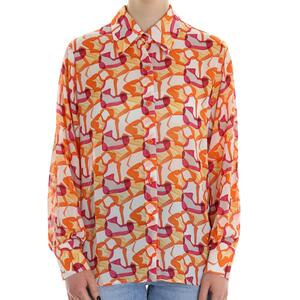 CAMICIA TULLIA PUMP ARANCIO